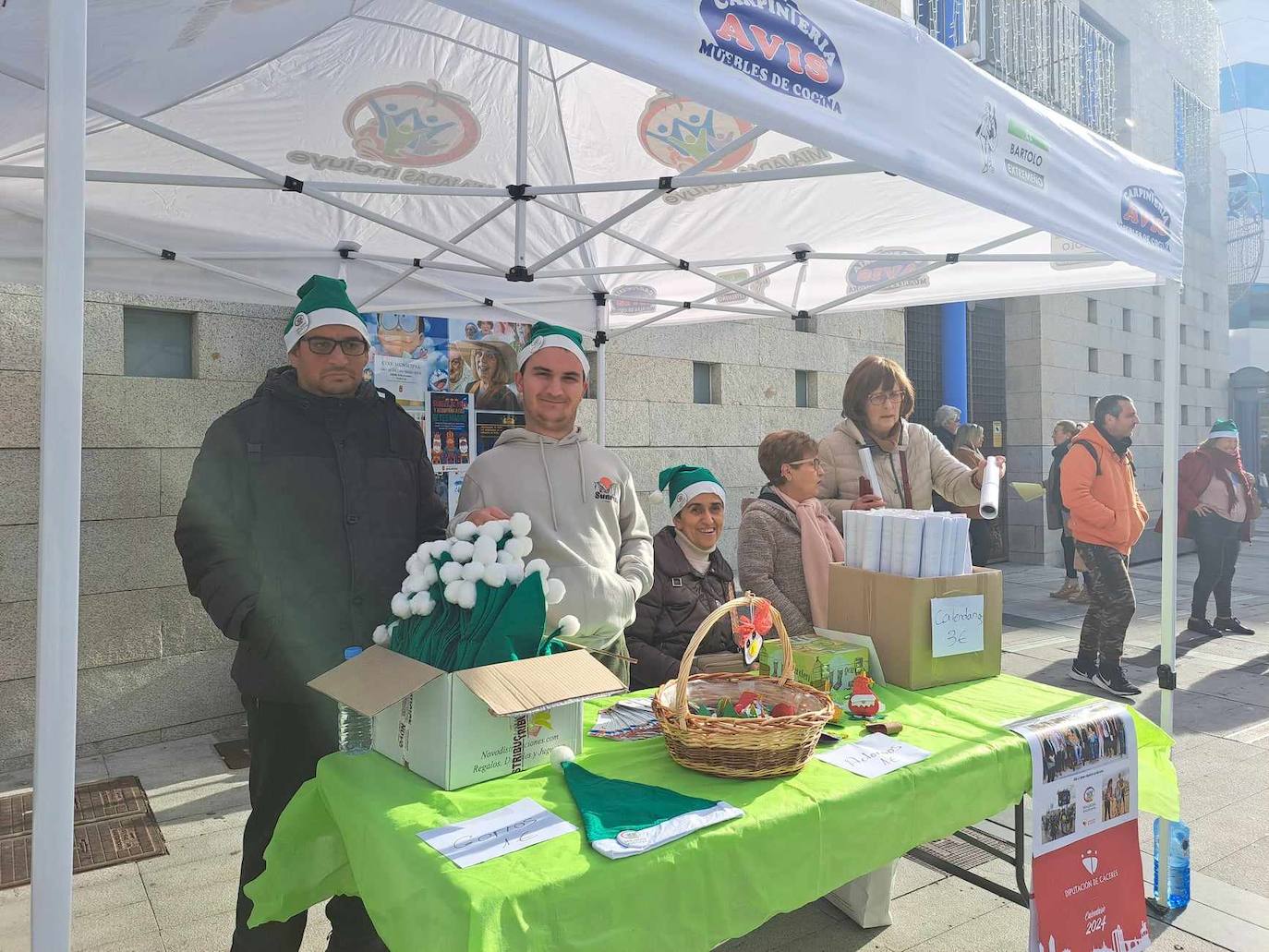 Stand de la asociación 'Miajadas Incluye'