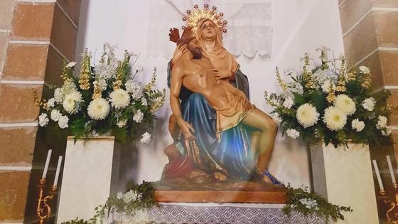 Las procesiones de Jueves Santo y Viernes Santo se realizarán en la iglesia Santiago Apóstol