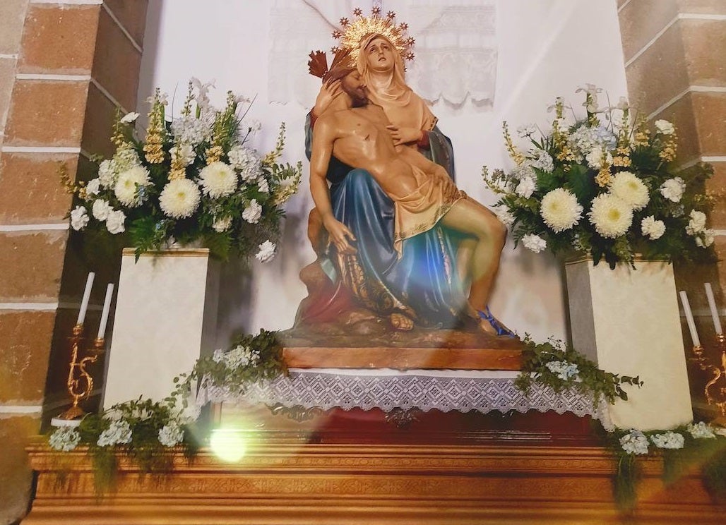 Las procesiones de Jueves Santo y Viernes Santo se realizarán en la iglesia Santiago Apóstol