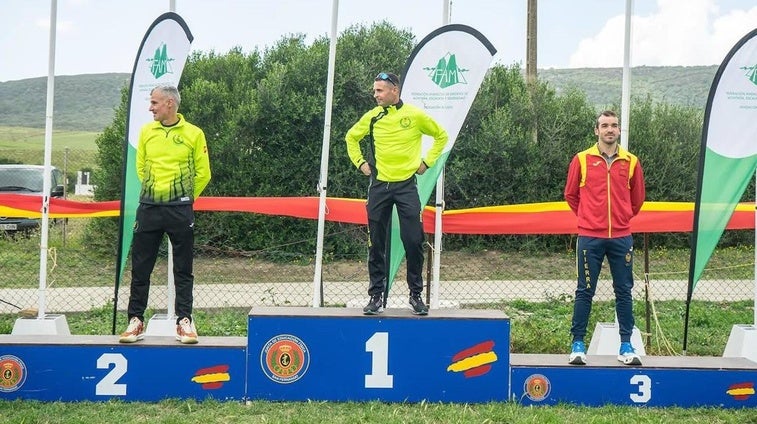 El miajadeño Jairo Sánchez, bronce en el Campeonato Nacional Militar de Carreras por Montaña