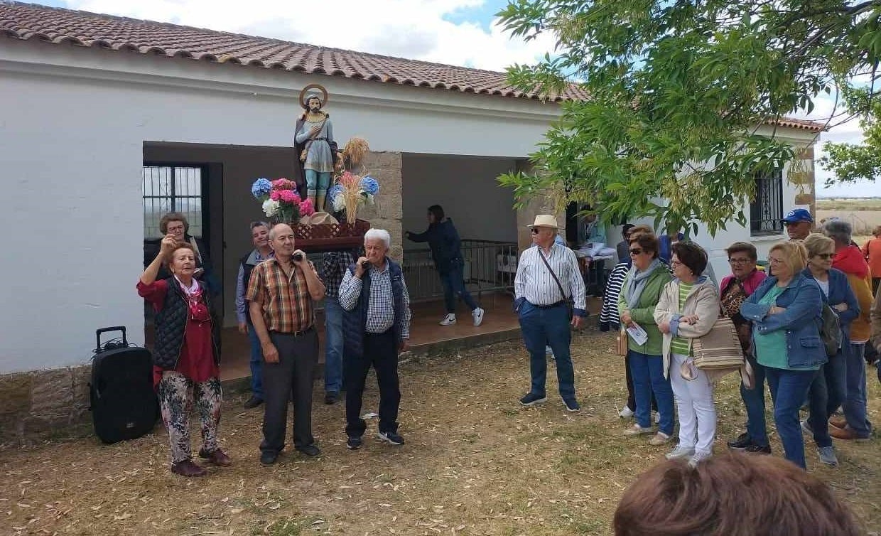 Procesión de San Isidro 2024 en Miajadas.