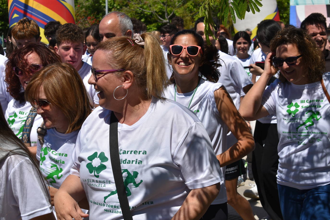 Fotos: El Torrente Ballester y San Martín de Porres corren juntos por la ELA