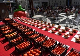 Concurso del tomate del pasado verano 2023.