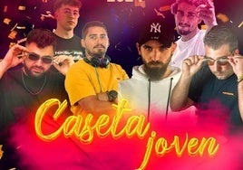 La caseta joven contará con los mejores DJs