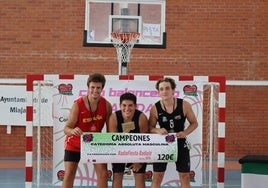 El pabellón de deportes ha acogido el Torneo 3x3 de baloncesto