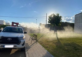 El Ayuntamiento aplicará un nuevo tratamiento de control de mosquitos en Miajadas y pedanías