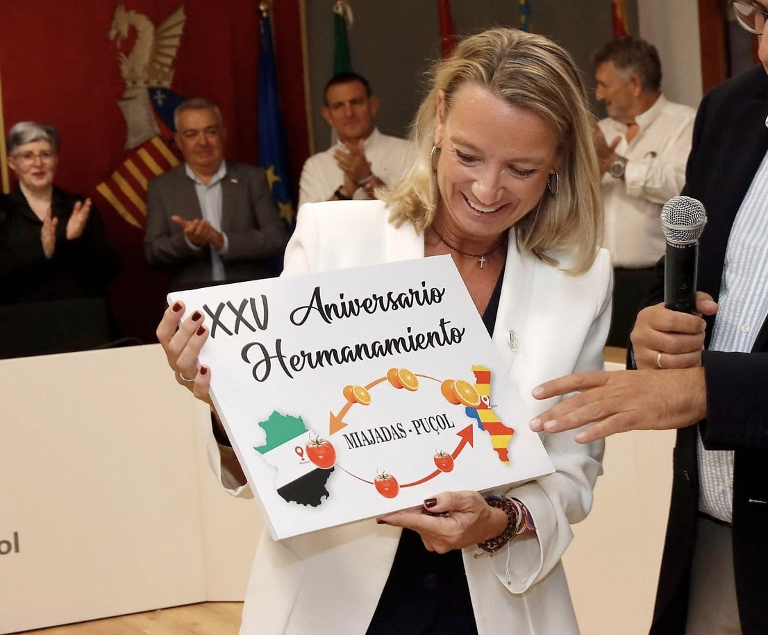 Fotos: Miajadas y Puçol, 25 años de hermanamiento