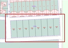 Corrección: A la venta ocho solares para viviendas y dos parcelas para naves en Alonso de Ojeda