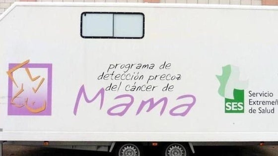 La Unidad de Detección Precoz del Cáncer de Mama se desplazará a Miajadas