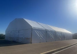 El Ayuntamiento de Miajadas amplía la carpa municipal de festejos