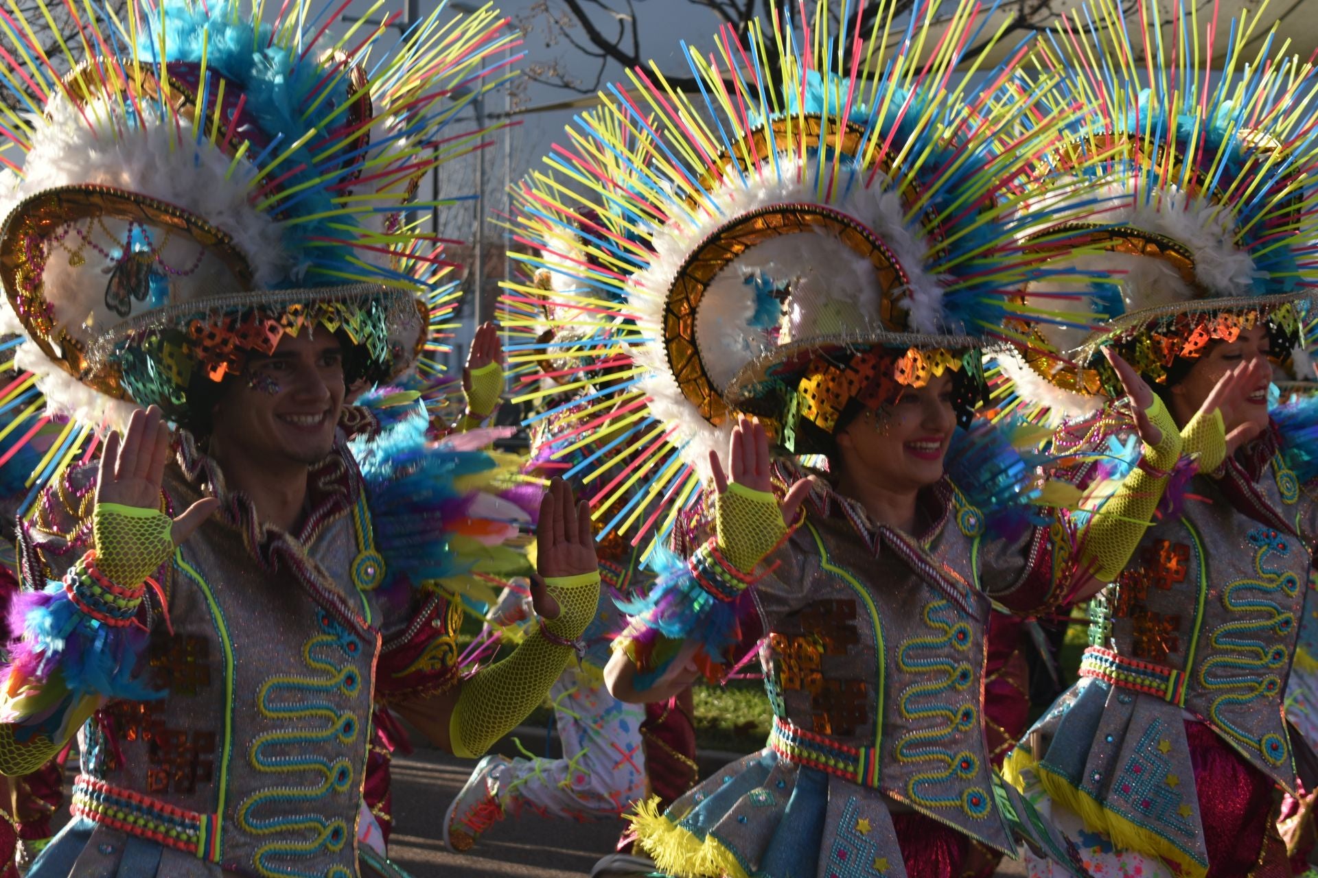 Gran desfile de Carnaval de 2024 en Miajadas.