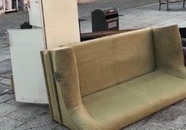 Fechas de recogida de residuos voluminosos a domicilio de marzo a diciembre de 2025