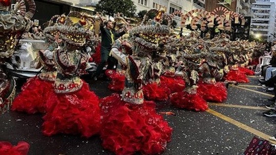 La historia de amor flamenco-árabe de 'Los Colegas' consigue el 3º premio en el gran desfile de Badajoz