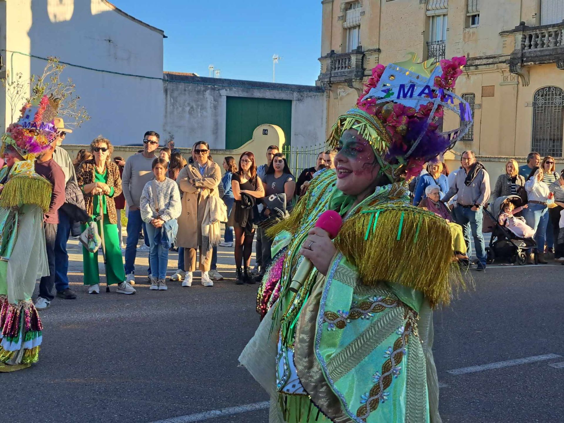 Fotos: 18 comparsas hicieron vibrar en la VI Convivencia Carnavalera de Miajadas