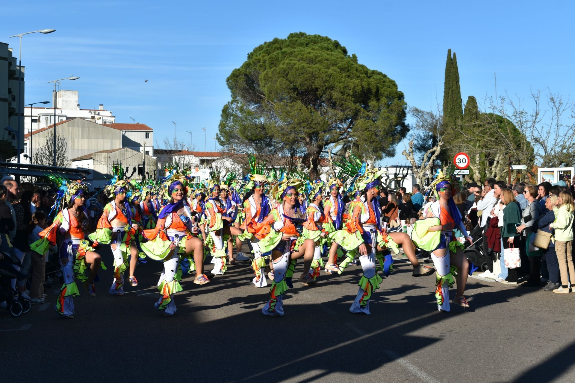 Fotos: 18 comparsas hicieron vibrar en la VI Convivencia Carnavalera de Miajadas