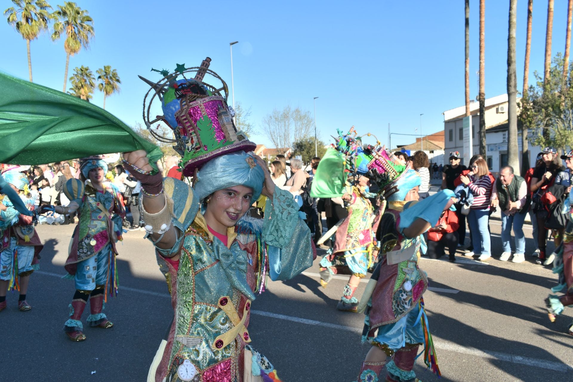 Fotos: 18 comparsas hicieron vibrar en la VI Convivencia Carnavalera de Miajadas