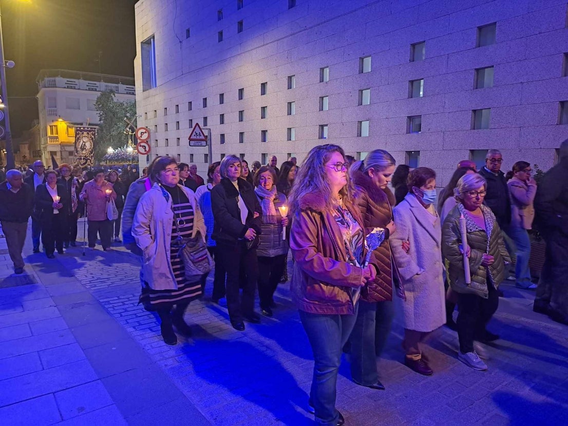 Fotos: Procesión de la 'Oración en el huerto de los olivos', el 'Cristo amarrado a la columna' y 'Jesús Nazareno'
