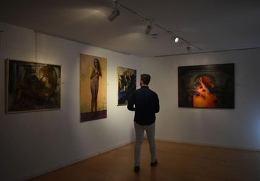 Algunas de las obras expuestas el pasado año.