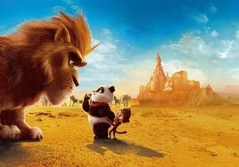 El cine infantil de Miajadas proyecta 'Misión panda en África'