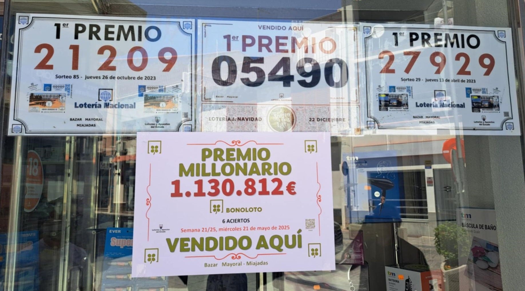 Estos son los cuatro grandes premios repartidos por Bazar Mayoral desde diciembre de 2022.