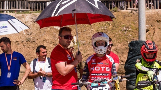 Samuel Tapia consigue la cuarta plaza en la quinta carrera del Campeonato de España MX125