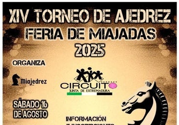 El ajedrez vuelve a Miajadas durante su Feria