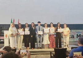 Premiados en la gala.