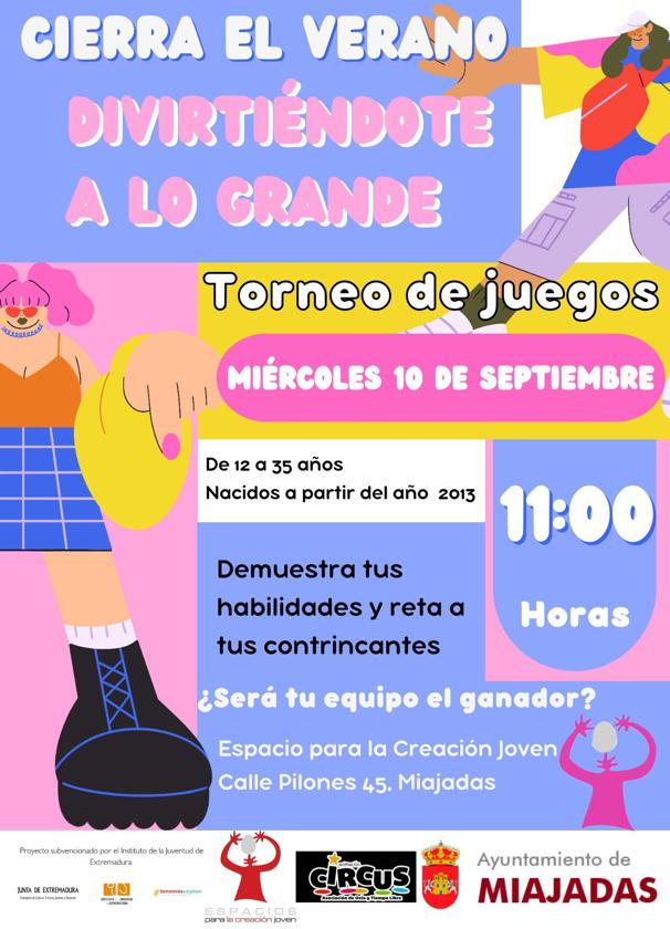 El ECJ organiza una jornada de juegos para despedir el verano