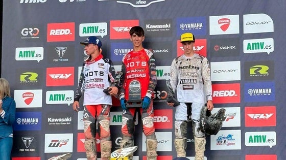 El piloto extremeño Samuel Tapia se proclamó campeón de España de MX125 en Malpartida de Cáceres