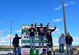 El campeonato de Enduro de Andalucía se cerró en Miajadas