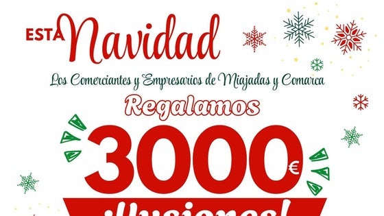 ACOMIC lanza '3000 ilusiones', una iniciativa que recompensa compra en Miajadas y Comarca