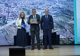 Recogida del reconocimiento.