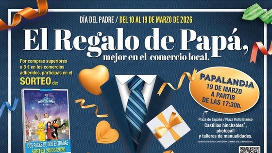 Una nueva campaña premia a los miajadeños que compren local para el Día del Padre
