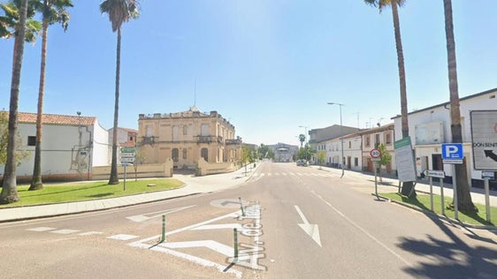 Trabajos de asfaltado en Miajadas