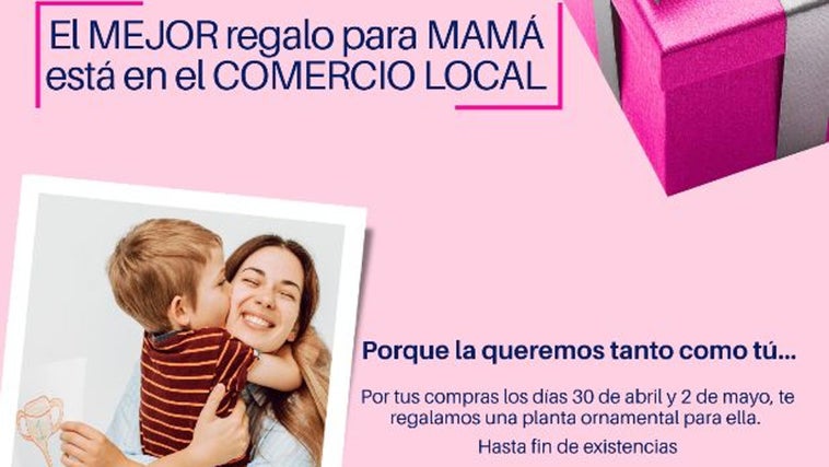Regalar a mamá empieza cerca