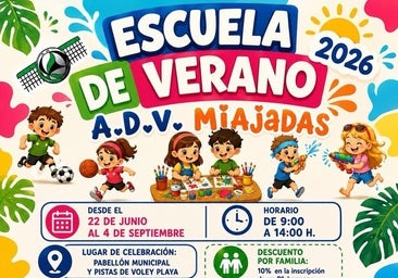 El Club Voleibol Miajadas abre las inscripciones para su Escuela de Verano 2026
