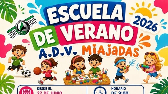 El Club Voleibol Miajadas abre las inscripciones para su Escuela de Verano 2026