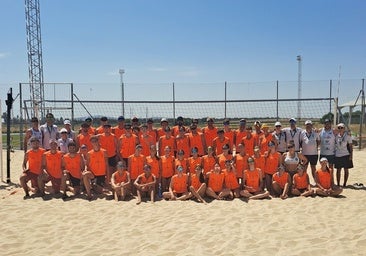 El Circuito Extremadura de Voley Playa corona a sus campeones en Miajdas