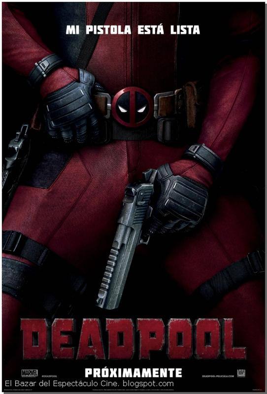 Cartel de 'Deadpool'. 