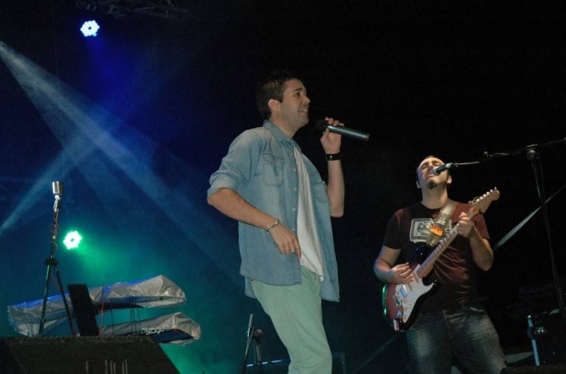 Imagen de archivo de una de las actuaciones de la banda. 