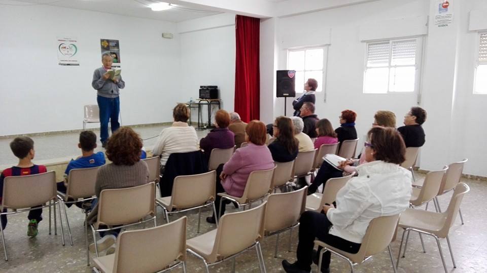 Feria cultural en la ludoteca de la localidad. 