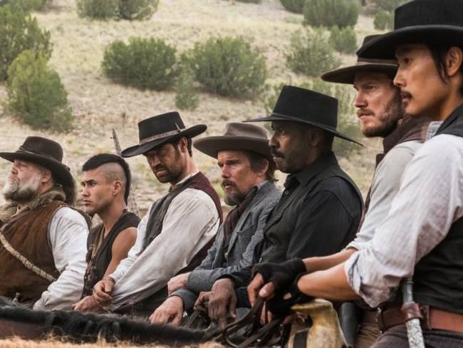 Secuencia del filme 'Los siete magníficos'. 