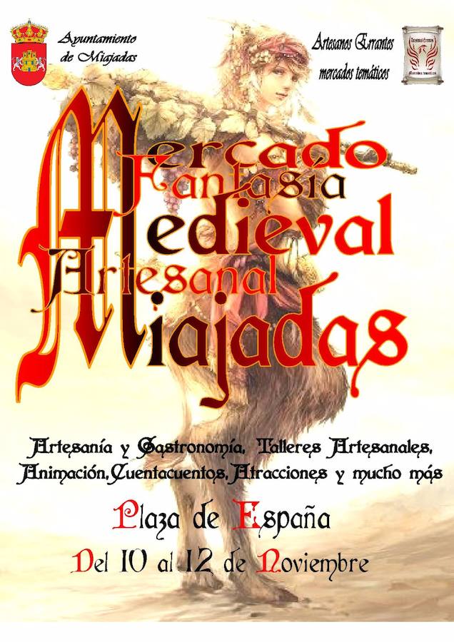 Cartel publicitario del mercado. 
