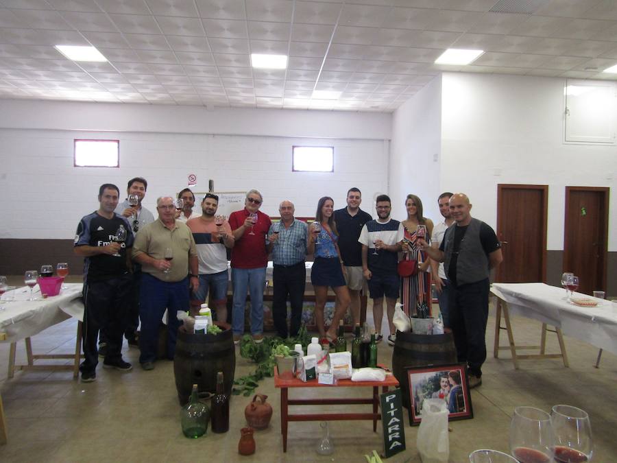 Taller de vino celebrado en Escurial. 