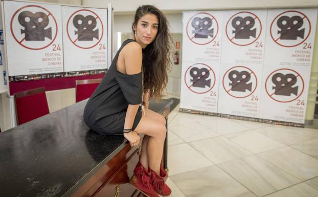 La actriz extremeña Carolina Yuste. 