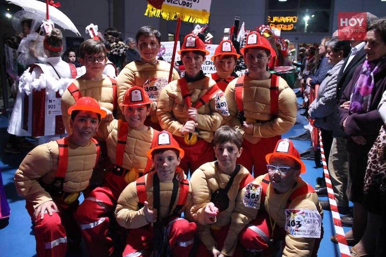 El jurado lo tuvo muy complicada dada la alta participarción y la lcalidad de los disfraces