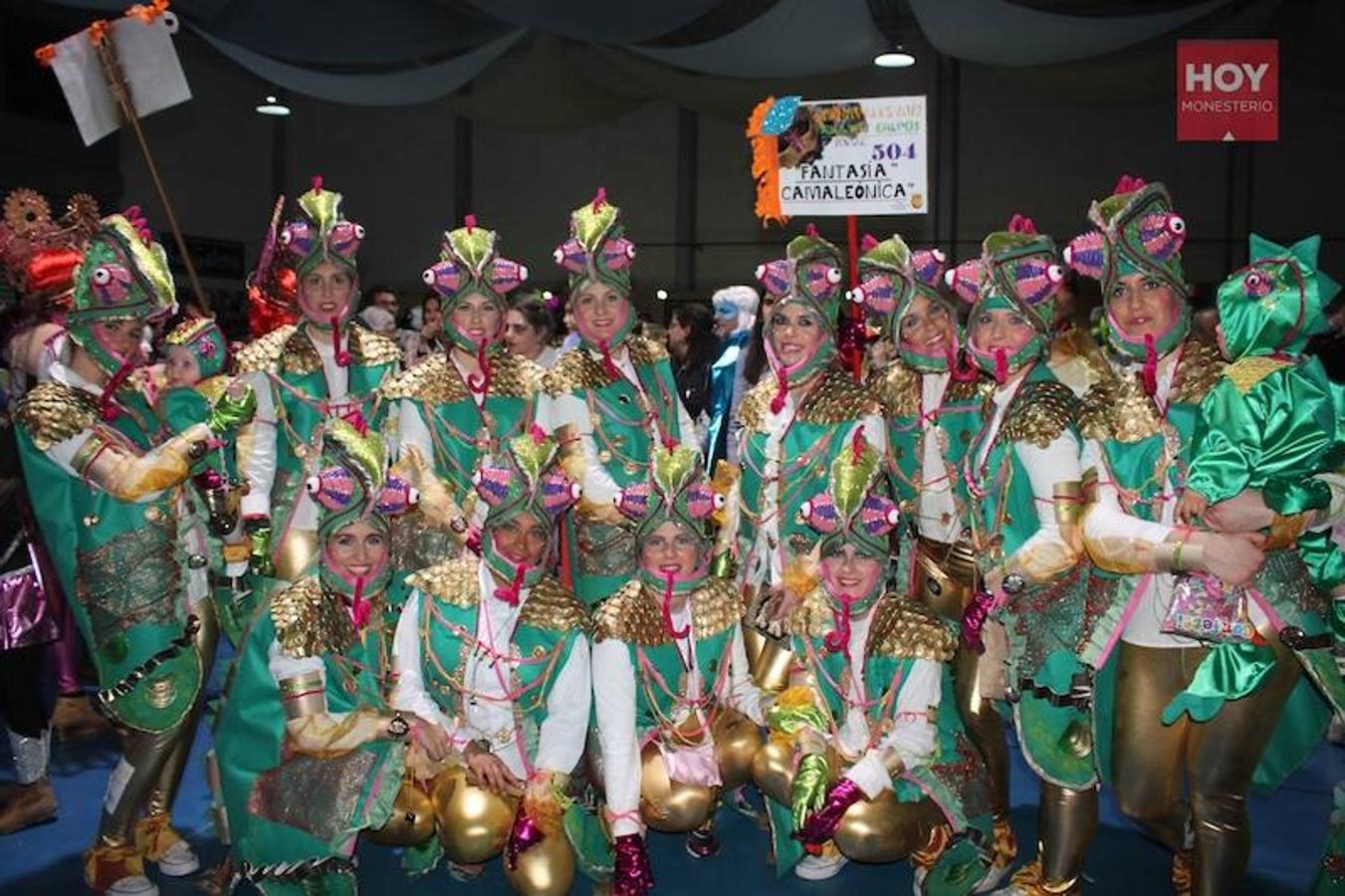 El jurado lo tuvo muy complicada dada la alta participarción y la lcalidad de los disfraces