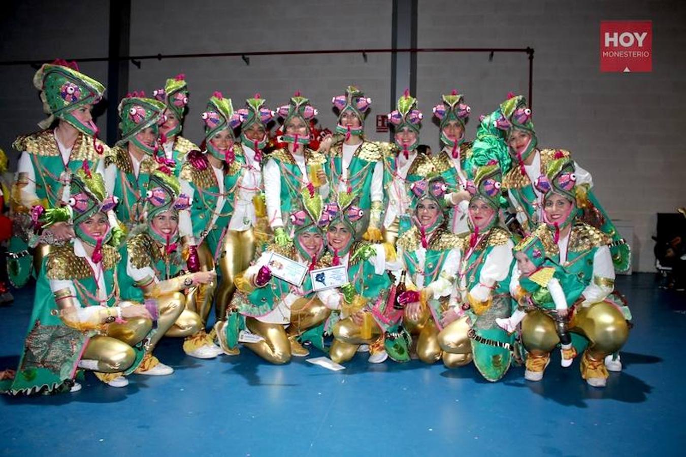 El jurado lo tuvo muy complicada dada la alta participarción y la lcalidad de los disfraces