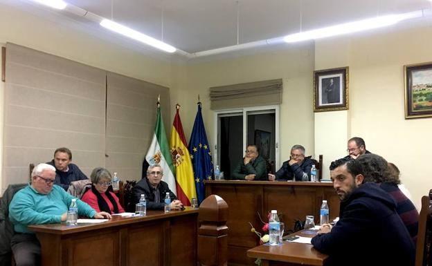 Algunos de los actuales concejales, durante una Sesión de Pleno 