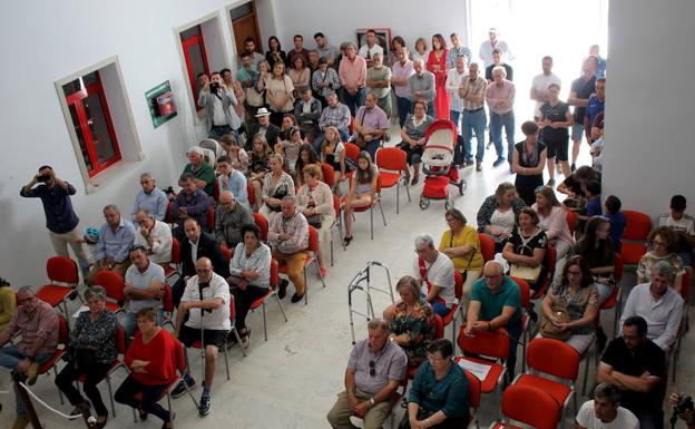 Público asistente a la toma de posesión, que fue en la Casa de la Cultura 